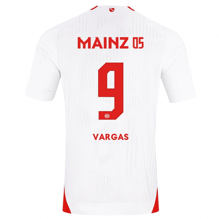 Danxen Damen Nayrobi Vargas #9 Weiß Rot Gelb Auswärtstrikot Trikot 2026/27 T-Shirt Österreich