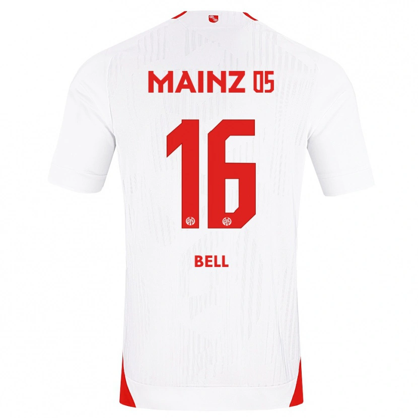 Danxen Damen Stefan Bell #16 Weiß Rot Gelb Auswärtstrikot Trikot 2026/27 T-Shirt Österreich
