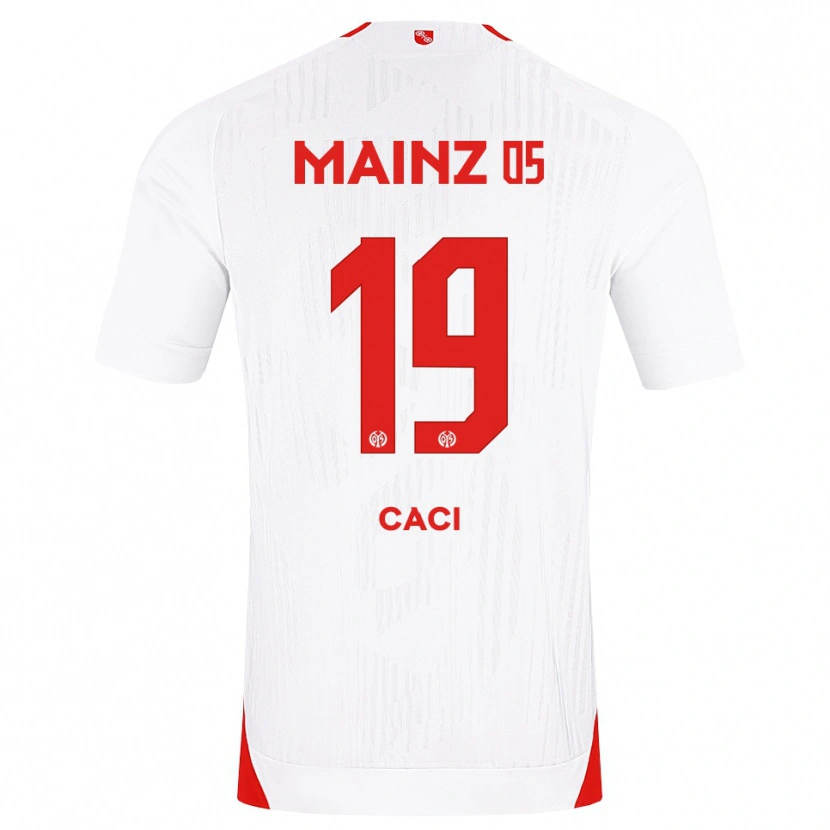 Danxen Damen Anthony Caci #19 Weiß Rot Gelb Auswärtstrikot Trikot 2026/27 T-Shirt Österreich