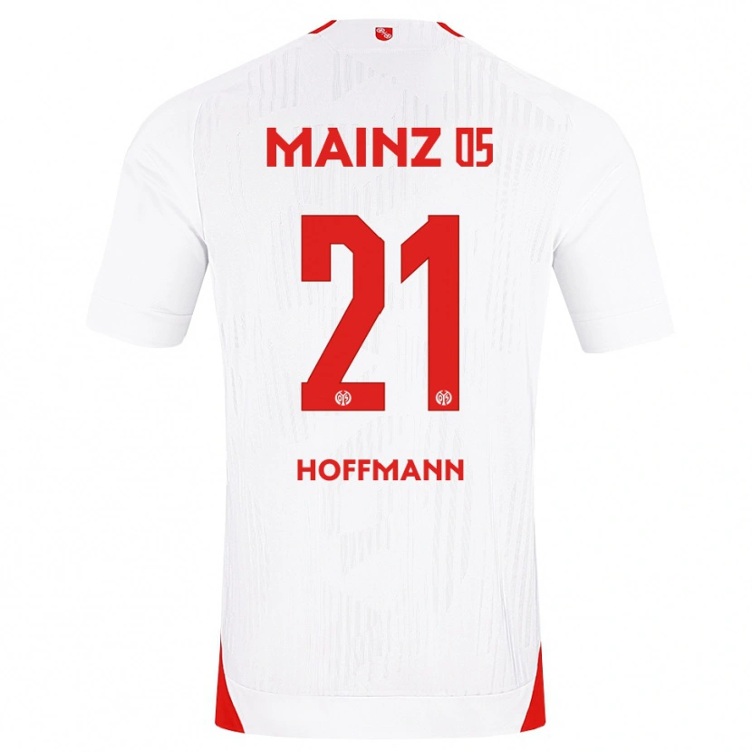 Danxen Damen Leon Hoffmann #21 Weiß Rot Gelb Auswärtstrikot Trikot 2026/27 T-Shirt Österreich