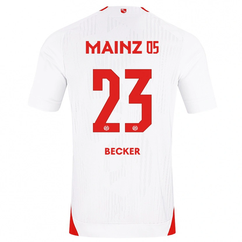 Danxen Damen Sheraldo Becker #23 Weiß Rot Gelb Auswärtstrikot Trikot 2026/27 T-Shirt Österreich