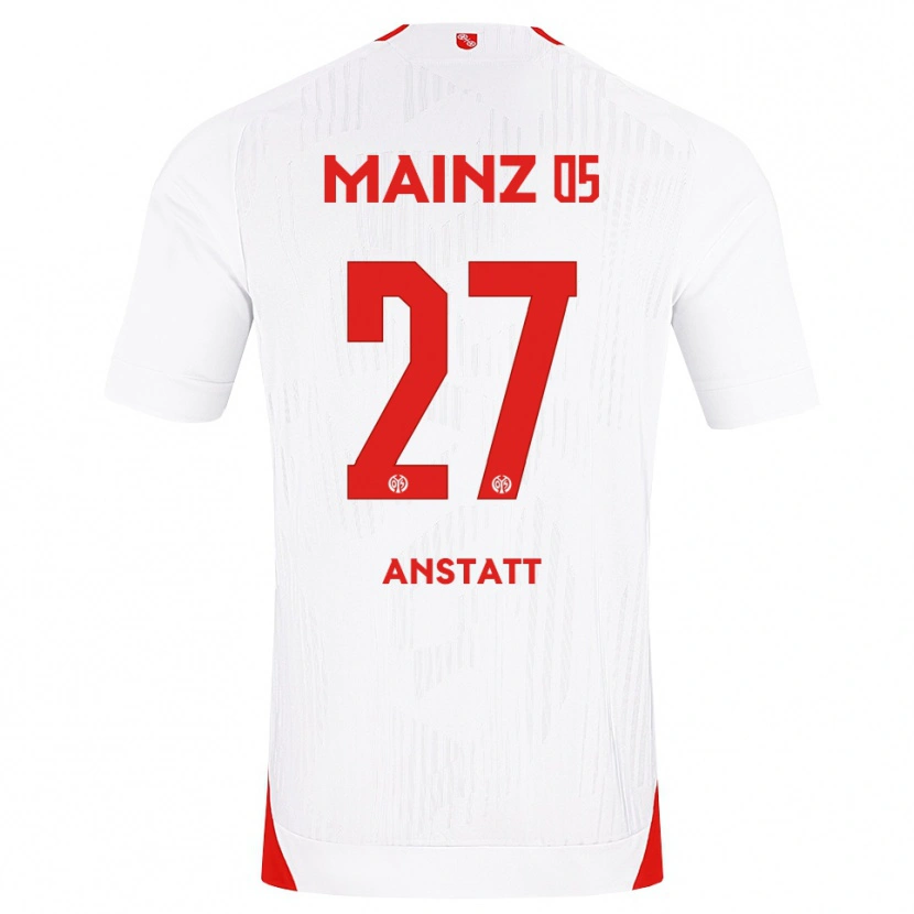 Danxen Damen Nadine Anstatt #27 Weiß Rot Gelb Auswärtstrikot Trikot 2026/27 T-Shirt Österreich
