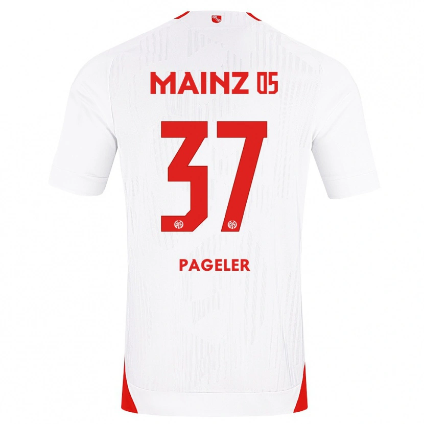 Danxen Damen Maja Pageler #37 Weiß Rot Gelb Auswärtstrikot Trikot 2026/27 T-Shirt Österreich