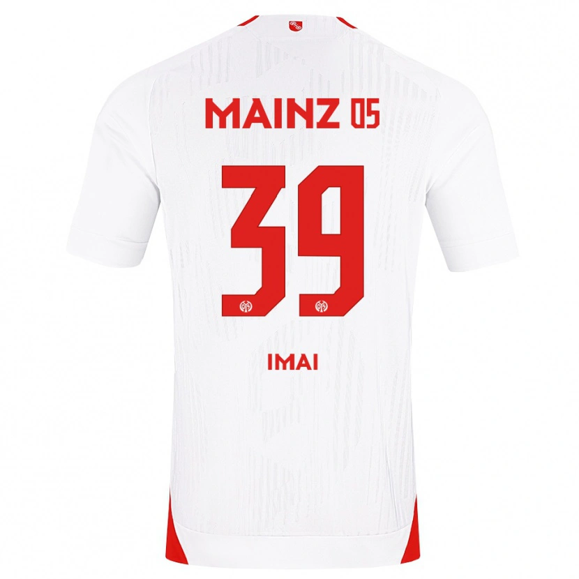 Danxen Damen Yurina Imai #39 Weiß Rot Gelb Auswärtstrikot Trikot 2026/27 T-Shirt Österreich