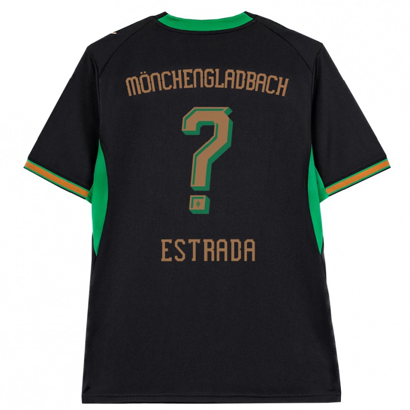 Danxen Damen Joshua Jong Estrada #0 Schwarz Orange Grün Braun Auswärtstrikot Trikot 2026/27 T-Shirt Österreich