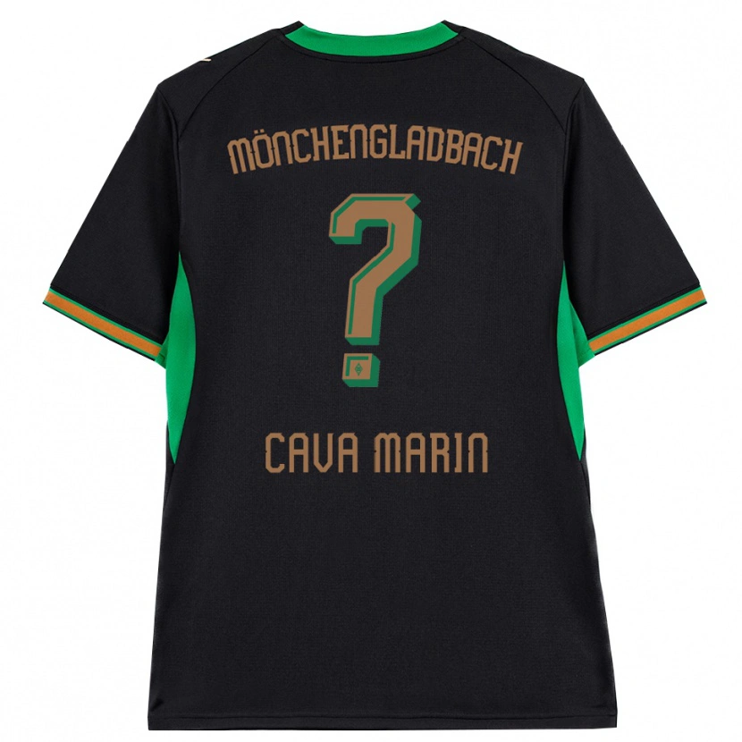 Danxen Damen Sofia Cava Marin #0 Schwarz Orange Grün Braun Auswärtstrikot Trikot 2026/27 T-Shirt Österreich