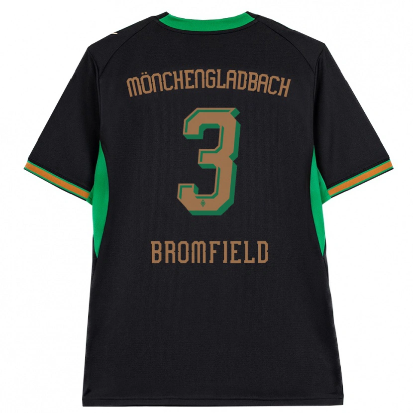 Danxen Damen Rio Bromfield #3 Schwarz Orange Grün Braun Auswärtstrikot Trikot 2026/27 T-Shirt Österreich
