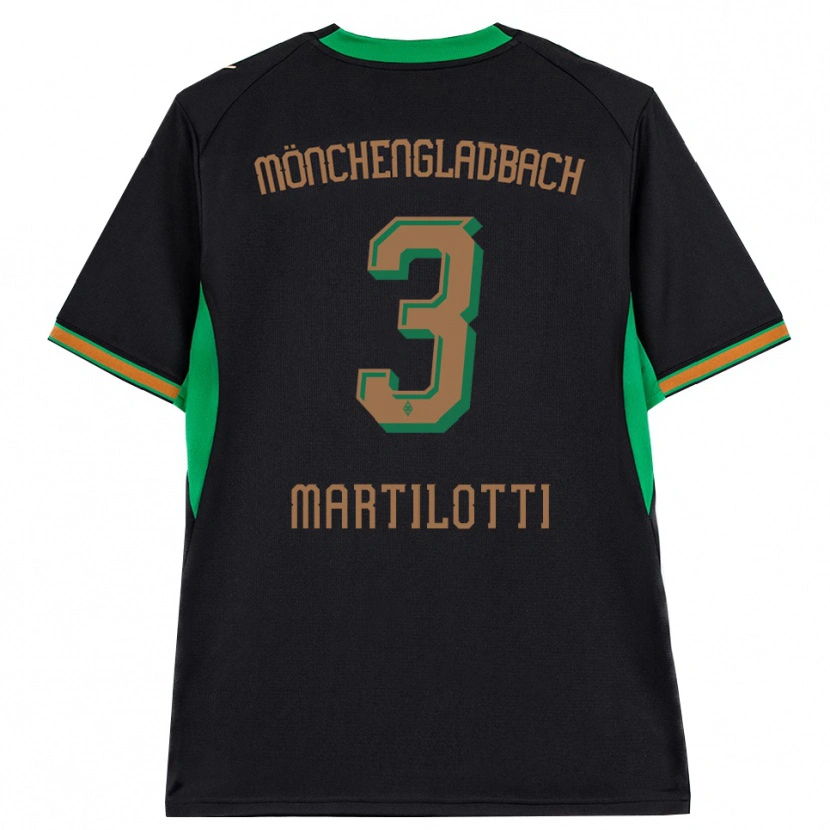 Danxen Damen Francesco Martilotti #3 Schwarz Orange Grün Braun Auswärtstrikot Trikot 2026/27 T-Shirt Österreich