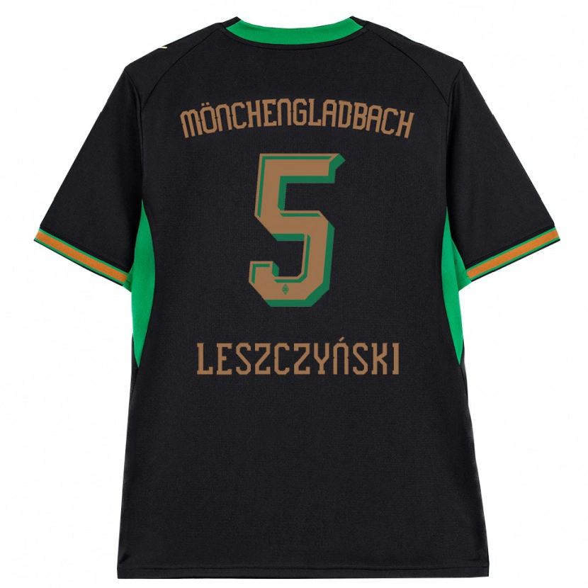 Danxen Damen Jan Leszczyński #5 Schwarz Orange Grün Braun Auswärtstrikot Trikot 2026/27 T-Shirt Österreich