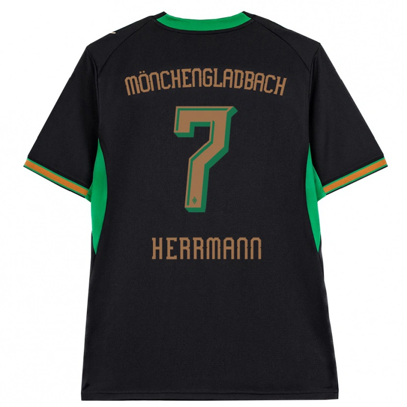 Danxen Damen Patrick Herrmann #7 Schwarz Orange Grün Braun Auswärtstrikot Trikot 2026/27 T-Shirt Österreich
