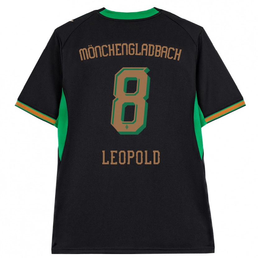 Danxen Damen Enzo Leopold #8 Schwarz Orange Grün Braun Auswärtstrikot Trikot 2026/27 T-Shirt Österreich
