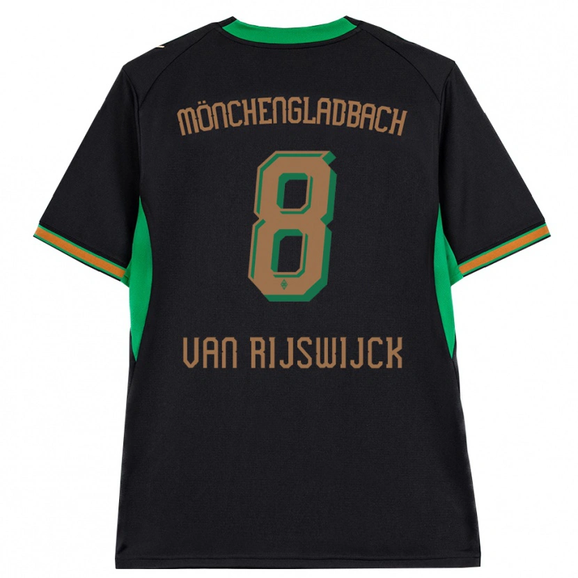 Danxen Damen Britt Van Rijswijck #8 Schwarz Orange Grün Braun Auswärtstrikot Trikot 2026/27 T-Shirt Österreich