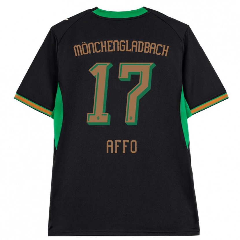 Danxen Damen Karim Affo #17 Schwarz Orange Grün Braun Auswärtstrikot Trikot 2026/27 T-Shirt Österreich