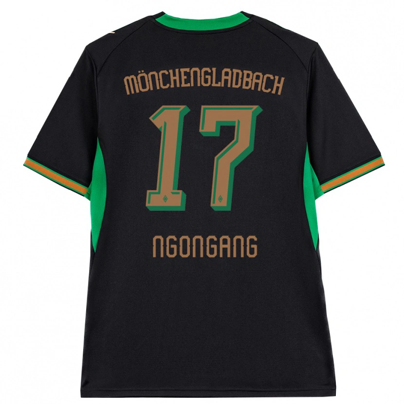 Danxen Damen Johann Ngongang #17 Schwarz Orange Grün Braun Auswärtstrikot Trikot 2026/27 T-Shirt Österreich