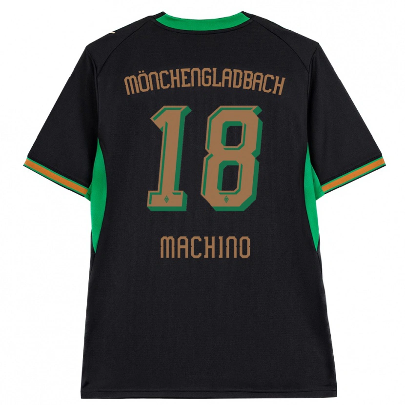 Danxen Damen Shuto Machino #18 Schwarz Orange Grün Braun Auswärtstrikot Trikot 2026/27 T-Shirt Österreich