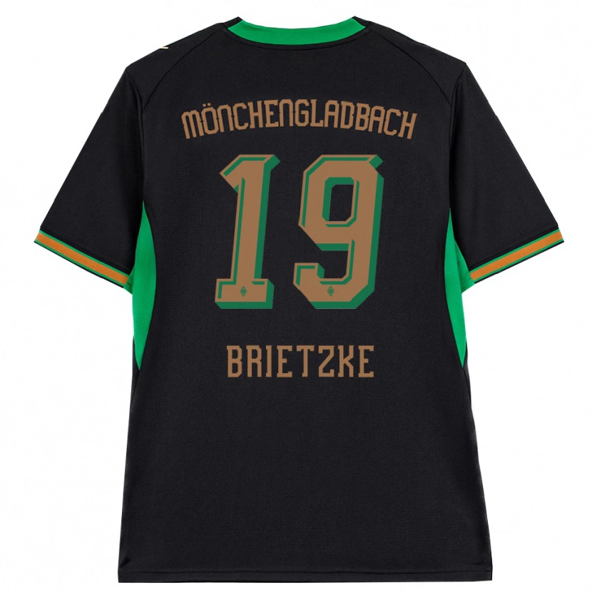 Danxen Damen Yvonne Brietzke #19 Schwarz Orange Grün Braun Auswärtstrikot Trikot 2026/27 T-Shirt Österreich
