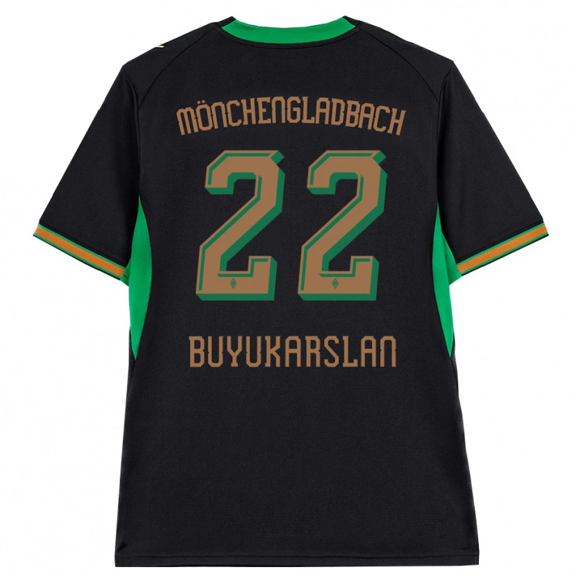 Danxen Damen Oguzcan Büyükarslan #22 Schwarz Orange Grün Braun Auswärtstrikot Trikot 2026/27 T-Shirt Österreich