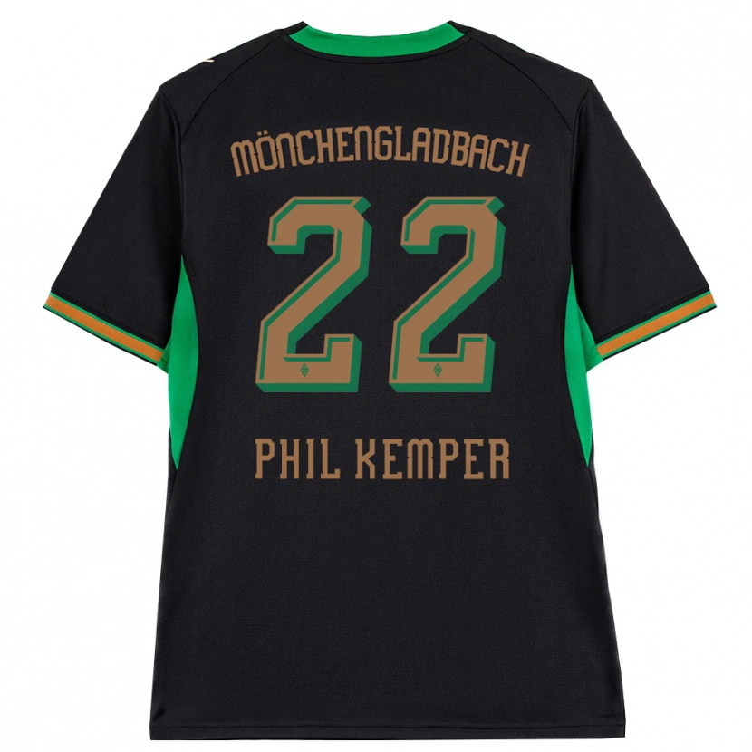 Danxen Damen Phil Kemper #22 Schwarz Orange Grün Braun Auswärtstrikot Trikot 2026/27 T-Shirt Österreich