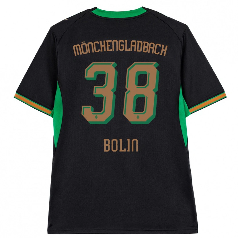 Danxen Damen Hugo Bolin #38 Schwarz Orange Grün Braun Auswärtstrikot Trikot 2026/27 T-Shirt Österreich