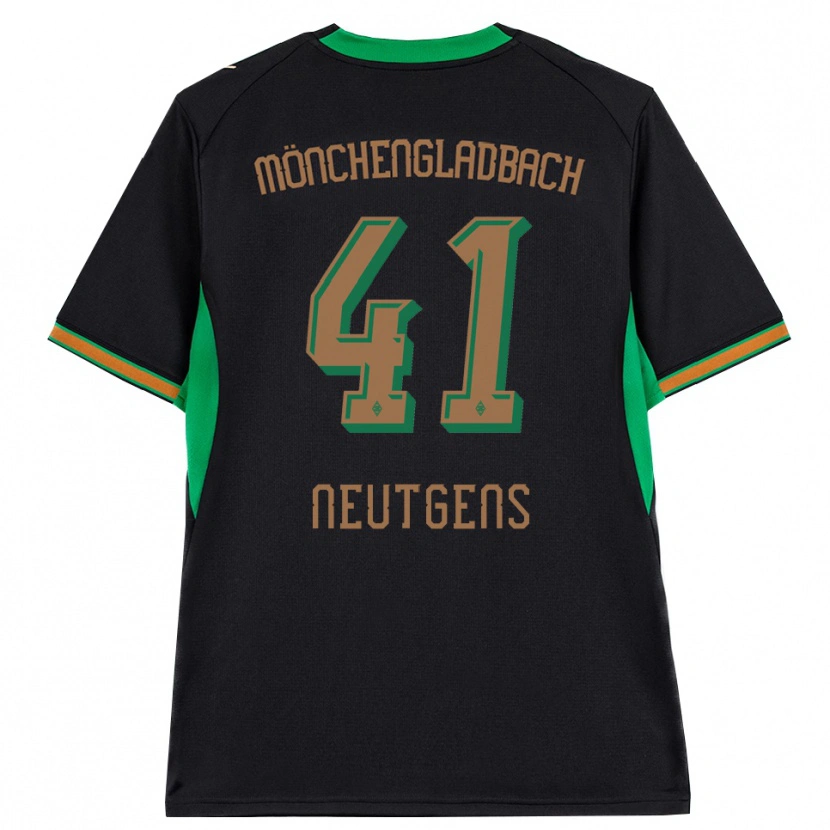 Danxen Damen Maximilian Neutgens #41 Schwarz Orange Grün Braun Auswärtstrikot Trikot 2026/27 T-Shirt Österreich