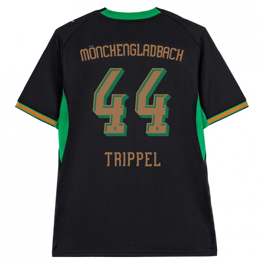 Danxen Damen Marcello Trippel #44 Schwarz Orange Grün Braun Auswärtstrikot Trikot 2026/27 T-Shirt Österreich