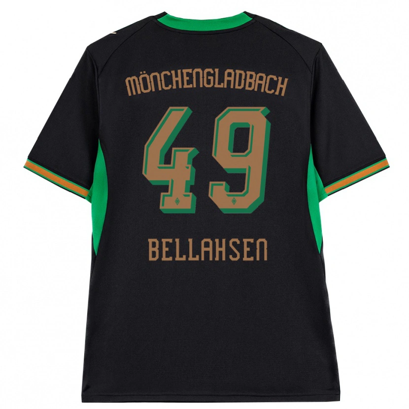 Danxen Damen Joseph Bellahsen #49 Schwarz Orange Grün Braun Auswärtstrikot Trikot 2026/27 T-Shirt Österreich