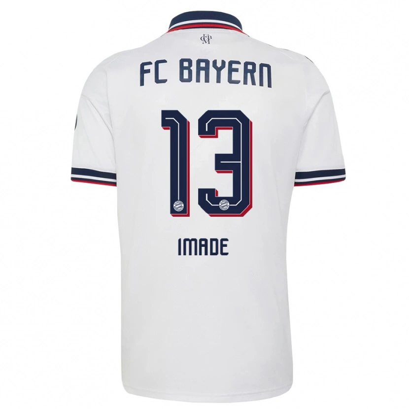 Danxen Damen Wisdom Imade #13 Weiß Grau Rot Auswärtstrikot Trikot 2026/27 T-Shirt Österreich