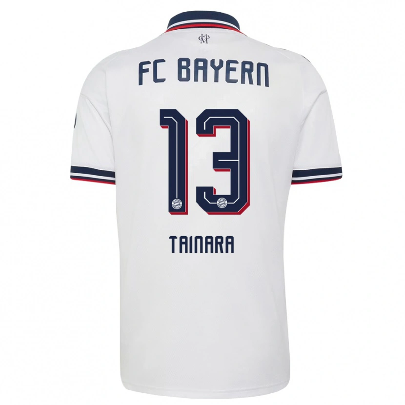 Danxen Damen Tainara #13 Weiß Grau Rot Auswärtstrikot Trikot 2026/27 T-Shirt Österreich