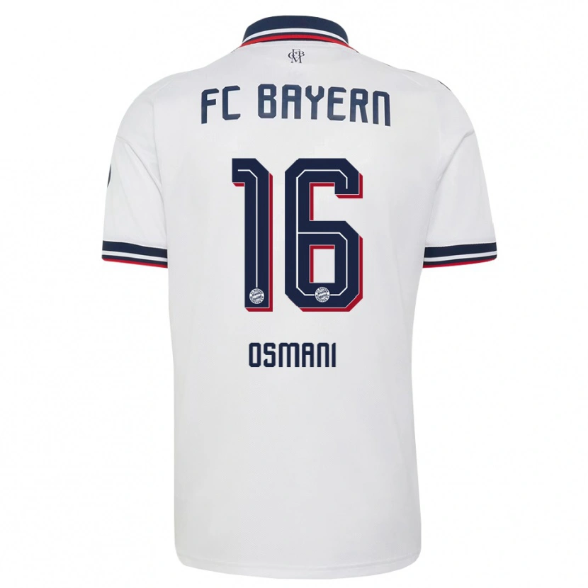 Danxen Damen Erblin Osmani #16 Weiß Grau Rot Auswärtstrikot Trikot 2026/27 T-Shirt Österreich