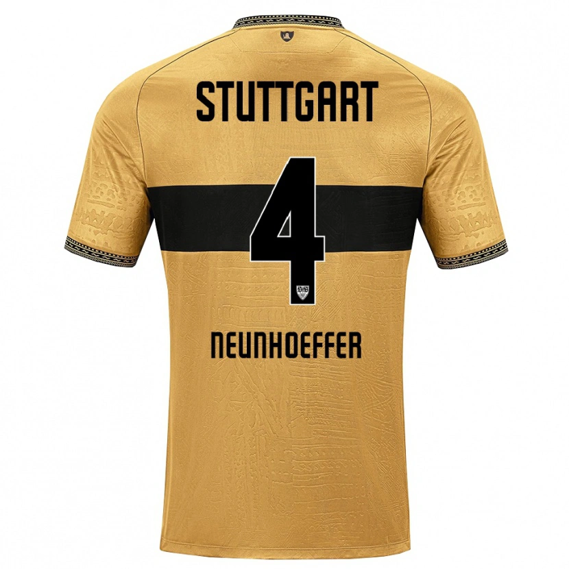 Danxen Damen Felix Neunhoeffer #4 Braun Schwarz Weiß Auswärtstrikot Trikot 2026/27 T-Shirt Österreich