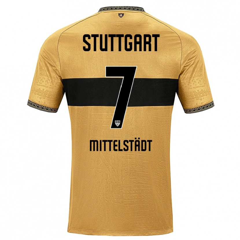 Danxen Damen Maximilian Mittelstädt #7 Braun Schwarz Weiß Auswärtstrikot Trikot 2026/27 T-Shirt Österreich
