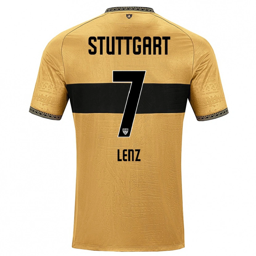 Danxen Damen Vadim Lenz #7 Braun Schwarz Weiß Auswärtstrikot Trikot 2026/27 T-Shirt Österreich