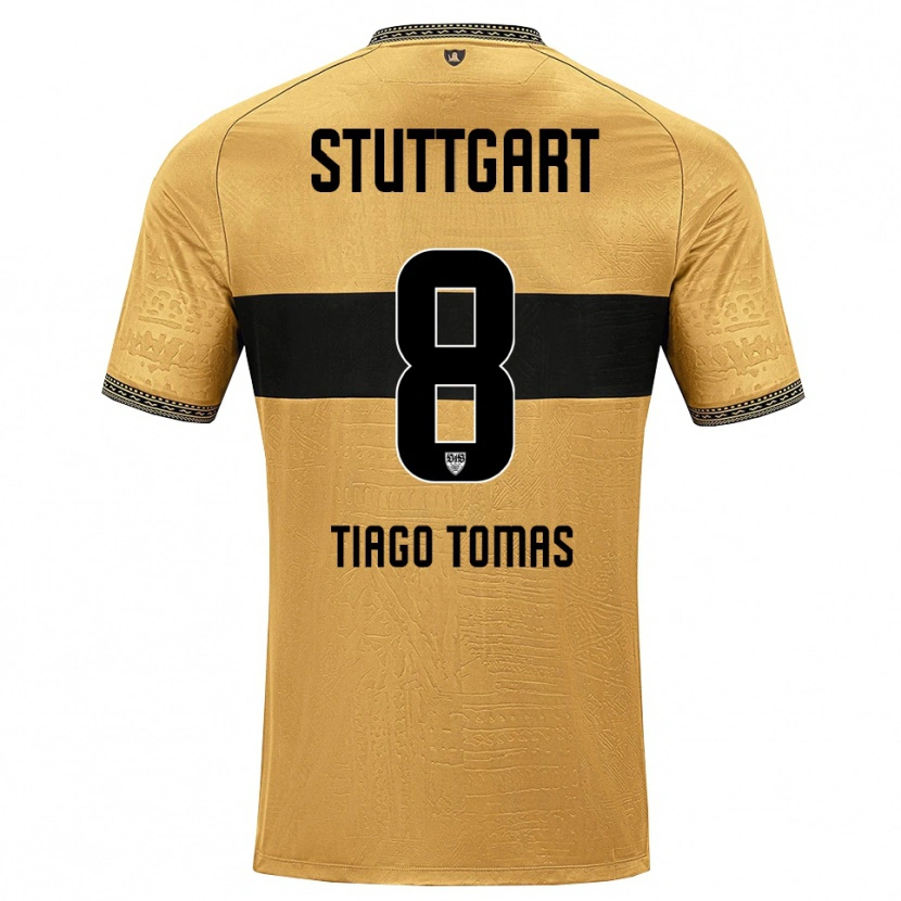 Danxen Damen Tiago Tomás #8 Braun Schwarz Weiß Auswärtstrikot Trikot 2026/27 T-Shirt Österreich
