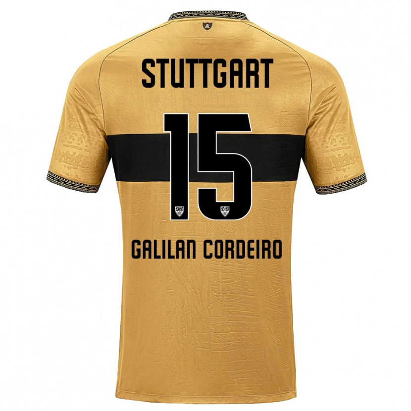 Danxen Damen Guilherme Galilan Cordeiro #15 Braun Schwarz Weiß Auswärtstrikot Trikot 2026/27 T-Shirt Österreich