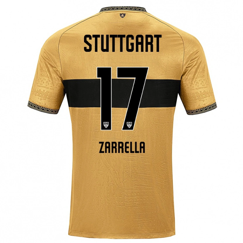 Danxen Damen Gabriel Zarrella #17 Braun Schwarz Weiß Auswärtstrikot Trikot 2026/27 T-Shirt Österreich