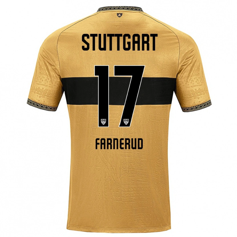 Danxen Damen Colin Farnerud #17 Braun Schwarz Weiß Auswärtstrikot Trikot 2026/27 T-Shirt Österreich