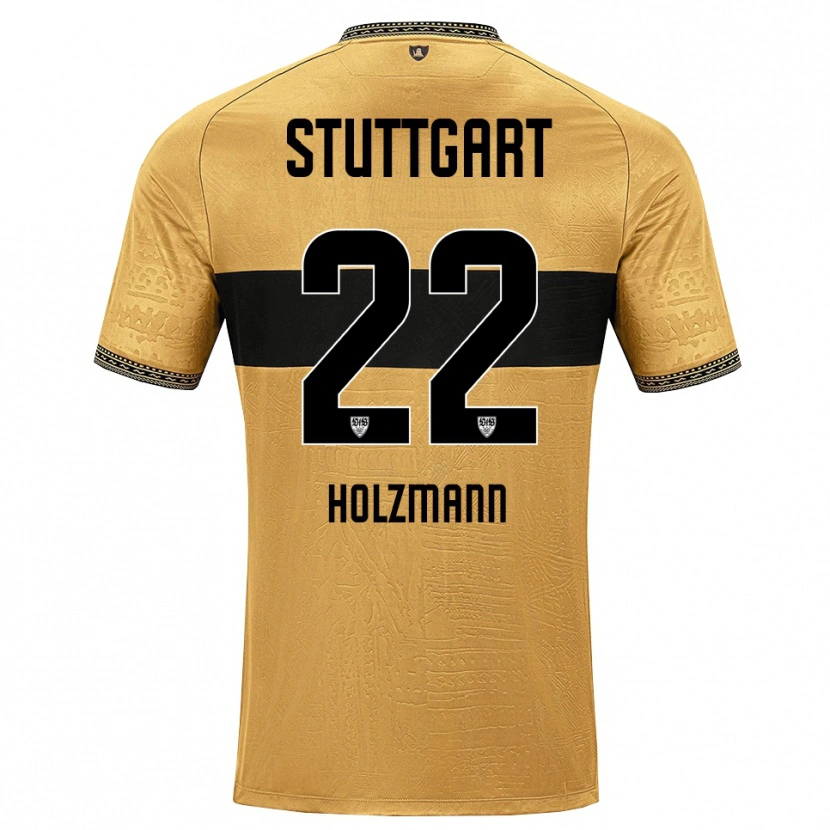 Danxen Damen Lucas Holzmann #22 Braun Schwarz Weiß Auswärtstrikot Trikot 2026/27 T-Shirt Österreich