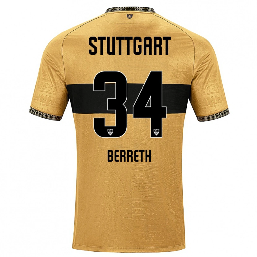 Danxen Damen Luca Berreth #34 Braun Schwarz Weiß Auswärtstrikot Trikot 2026/27 T-Shirt Österreich