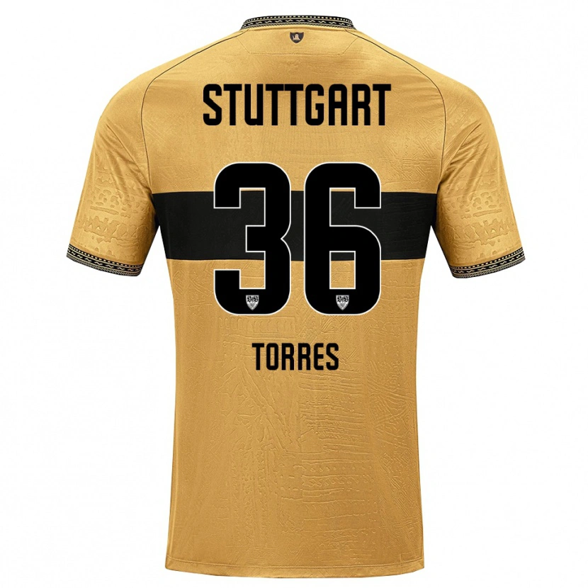 Danxen Damen Yohann Torres #36 Braun Schwarz Weiß Auswärtstrikot Trikot 2026/27 T-Shirt Österreich
