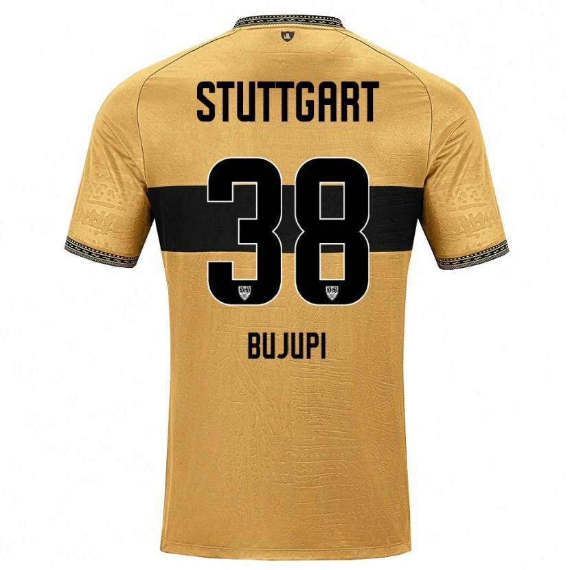 Danxen Damen Eliot Bujupi #38 Braun Schwarz Weiß Auswärtstrikot Trikot 2026/27 T-Shirt Österreich