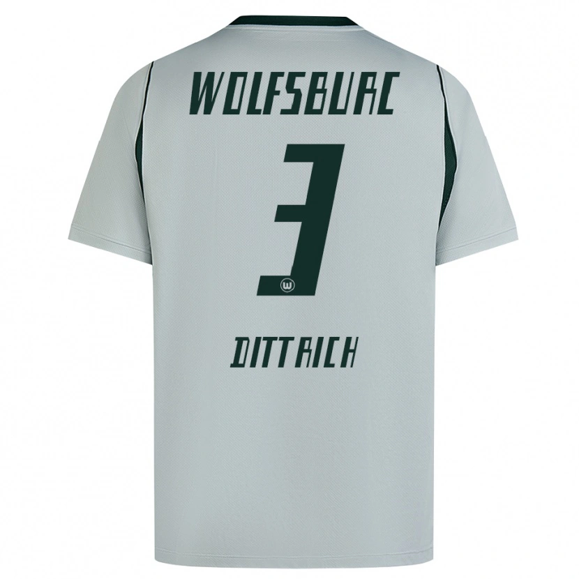 Danxen Damen Elia Dittrich #3 Grau Grün Auswärtstrikot Trikot 2026/27 T-Shirt Österreich