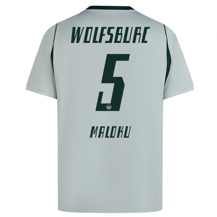 Danxen Damen Enuar Maloku #5 Grau Grün Auswärtstrikot Trikot 2026/27 T-Shirt Österreich