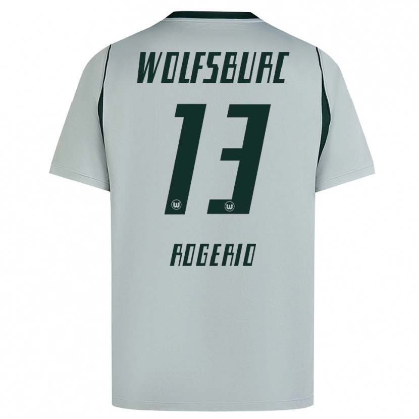 Danxen Damen Rogério Oliveira Da Silva #13 Grau Grün Auswärtstrikot Trikot 2026/27 T-Shirt Österreich