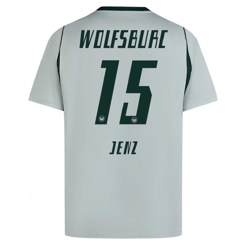 Danxen Damen Moritz Jenz #15 Grau Grün Auswärtstrikot Trikot 2026/27 T-Shirt Österreich