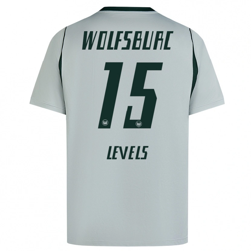 Danxen Damen Janou Levels #15 Grau Grün Auswärtstrikot Trikot 2026/27 T-Shirt Österreich