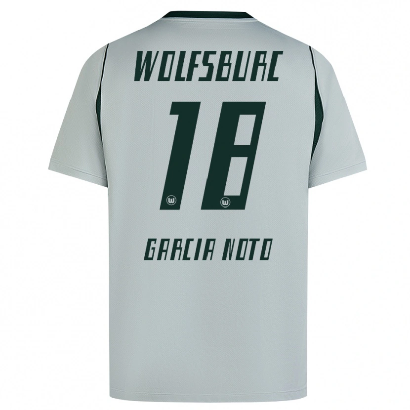 Danxen Damen Estéfano García Noto #18 Grau Grün Auswärtstrikot Trikot 2026/27 T-Shirt Österreich