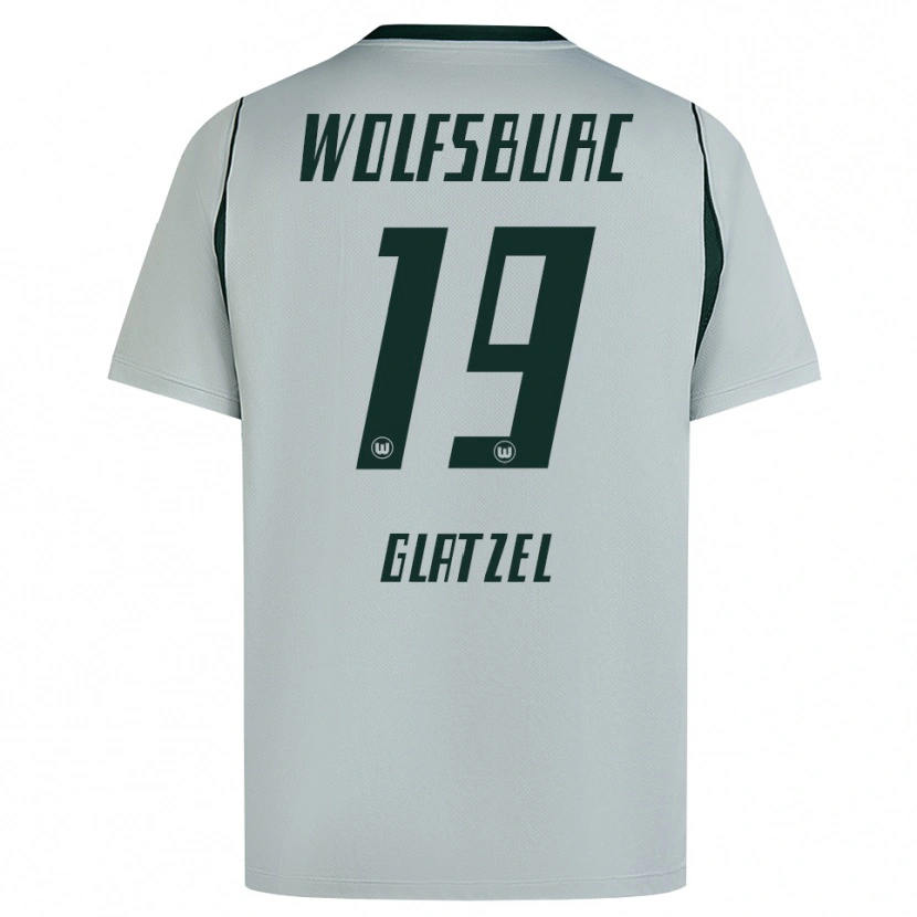 Danxen Damen Robert Glatzel #19 Grau Grün Auswärtstrikot Trikot 2026/27 T-Shirt Österreich