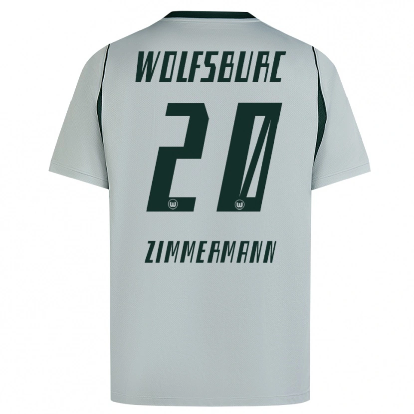 Danxen Damen Elia Zimmermann #20 Grau Grün Auswärtstrikot Trikot 2026/27 T-Shirt Österreich