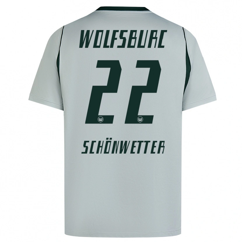 Danxen Damen Christina Schönwetter #22 Grau Grün Auswärtstrikot Trikot 2026/27 T-Shirt Österreich