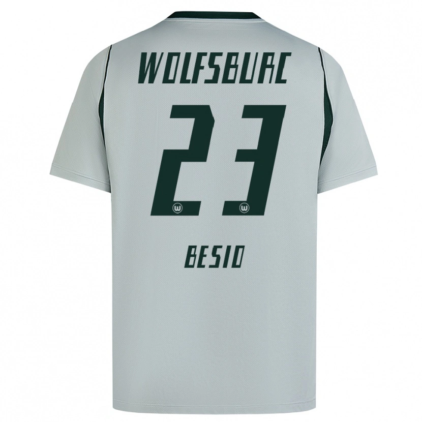 Danxen Damen Alessio Besio #23 Grau Grün Auswärtstrikot Trikot 2026/27 T-Shirt Österreich